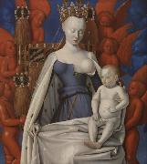 Jean Fouquet Madonna and Chile (mk08) Germany oil painting artist
